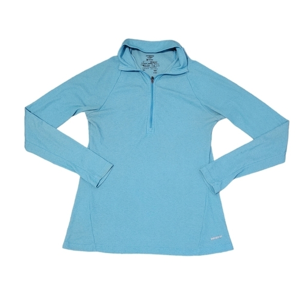 Patagonia Capilene 2 Lightweight Zip Women's Long Sleeve Baselayer Size Small - Picture 1 of 4